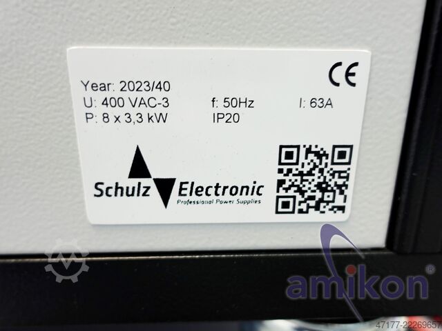 Leistungs-Testschrank Schulz Electronic Leistungs-Testschrank mit 8× Delta Elektronika SM330-AR-22