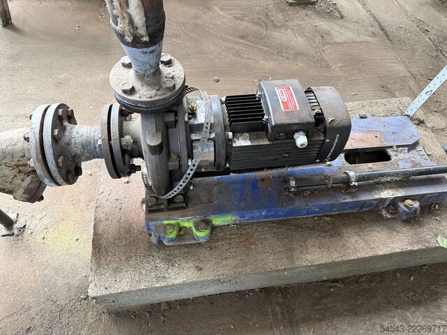 Heißwasserumwälzpumpe NB 40-200/198 Grundfos Heißwasserumwälzpumpe