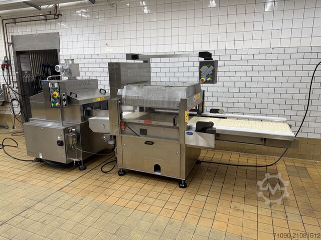 Fleischverarbeitungsmaschine Cryovac VS 90 + ST 77 SRH