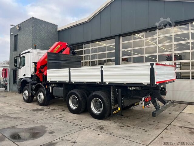 Crane truck Mercedes-Benz Arocs 4140 K 8x4 Crane Truck