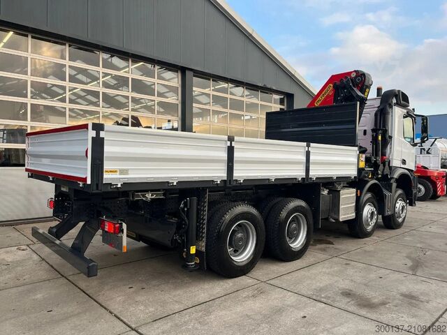 Crane truck Mercedes-Benz Arocs 4140 K 8x4 Crane Truck