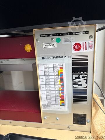 Dr. TRESKY AG T-3000-FC3 – Präzisions-Die-Bonder / Flip-Chip-Station Dr. TRESKY AG T-3000-FC3 – Precyzyjna stacja Die Bonder / Flip-Chip Dr. TRESKY AG T-3000-FC3 – Precyzyjna stacja Die Bonder / Flip-Chip