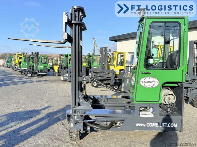 4-way forklift Combilift C5000L GAS DUPLEX 4100 POSITIONER CABIN