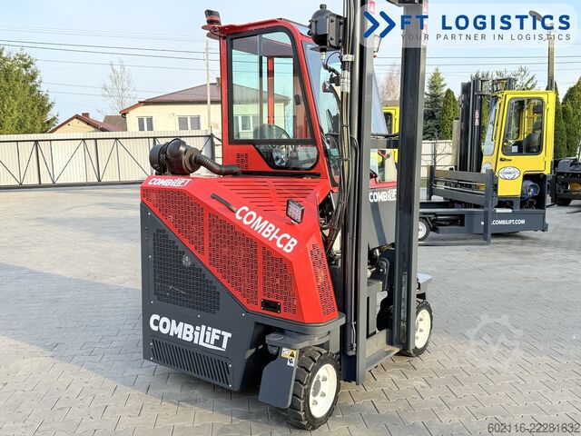 4-way forklift Combilift CB3000 DIESEL FULL CABIN TRIPLEX 6550
