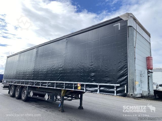 Open semitrailer with tarp Schmitz Cargobull Semitrailer Curtainsider Standard