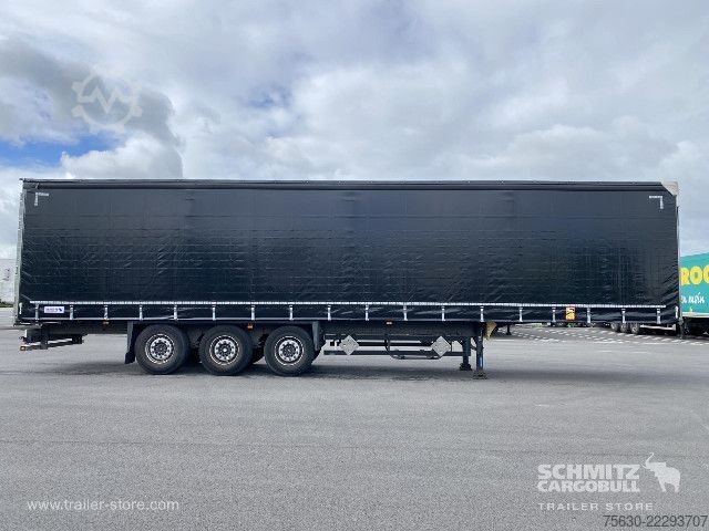 Open semitrailer with tarp Schmitz Cargobull Semitrailer Curtainsider Standard