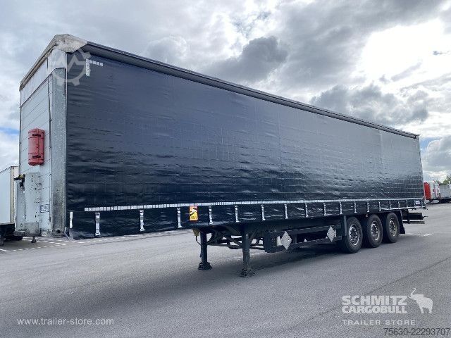 Open semitrailer with tarp Schmitz Cargobull Semitrailer Curtainsider Standard
