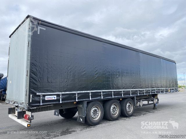 Open semitrailer with tarp Schmitz Cargobull Semitrailer Curtainsider Standard