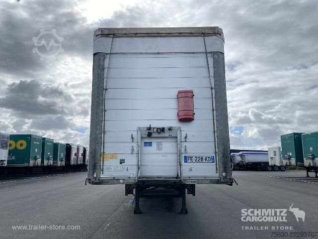Open semitrailer with tarp Schmitz Cargobull Semitrailer Curtainsider Standard