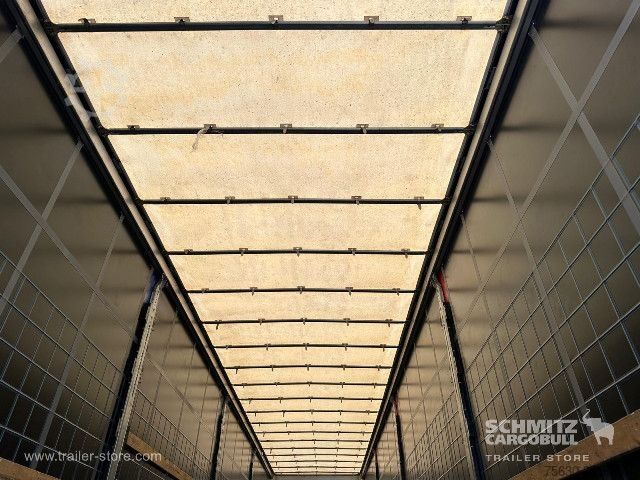 Open semitrailer with tarp Schmitz Cargobull Semitrailer Curtainsider Standard