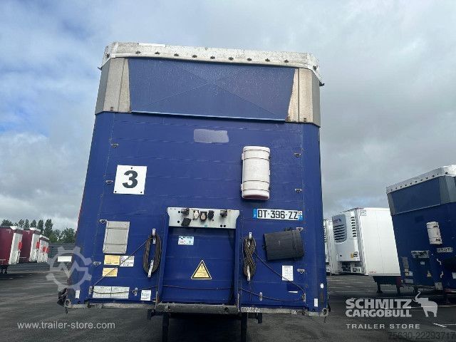 Auflieger mit Pritsche & Plane Schmitz Cargobull Semitrailer Curtainsider Mega