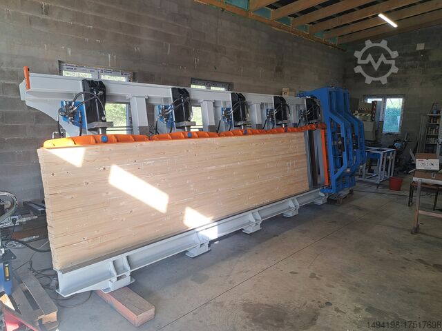 MASSIVE CUSTOMIZED PRESS FOR GLULAM Elcima Glulam press, Laminiranje