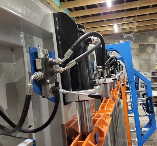 MASSIVE PRESS FOR GLUING WOOD GLULAM Elcima Glulam press, Laminiranje