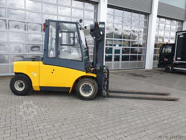 Gabelstapler Jungheinrich DFG 680 / 4.500mm / 2.413h / Zinkenverstellgerät