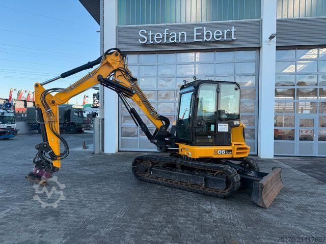 Minibagger JCB 86C - 2 T/ nur 627h! / 2022 / Holp Rototop