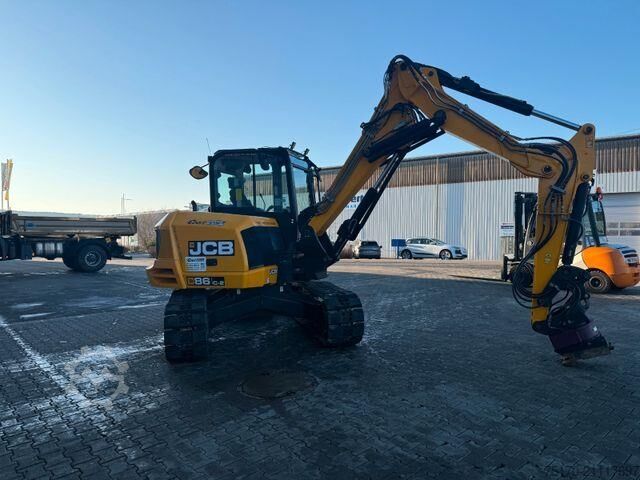 Minibagger JCB 86C - 2 T/ nur 627h! / 2022 / Holp Rototop