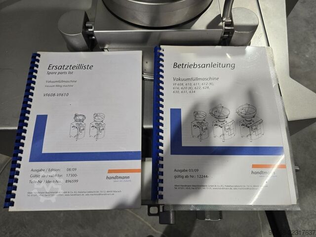 Vacuum Filler Handtmann VF 608 Handtmann VF 608
