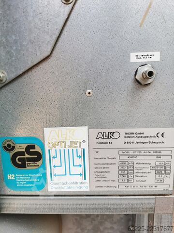 Alko Mobil JET mobile extraction system AL-KO Mobil JET 250