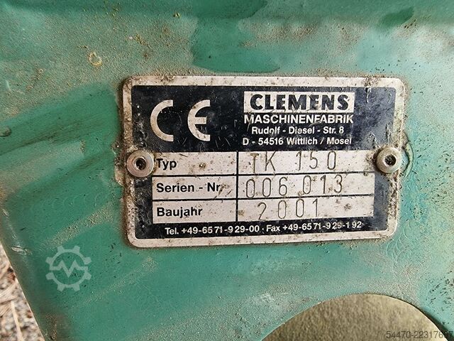 Rotary harrow CLEMENS TK 150
