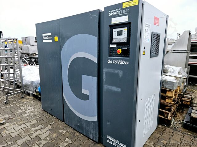 Compressor/Air compressor Atlas Copco GA75VSD FF