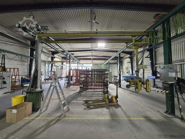 Overhead crane with support legs Hegla Hegla