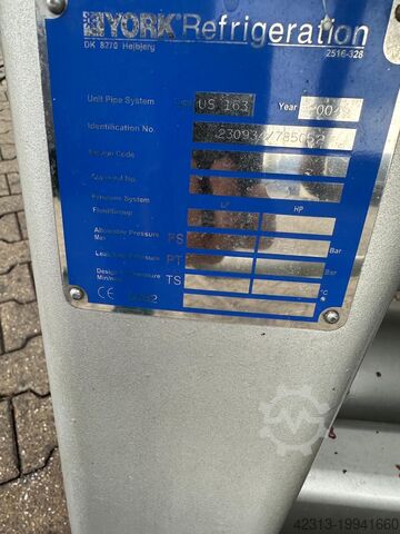 SAB163 Screw compressor Unit Amonia/R717 Sabroe SAB163HM