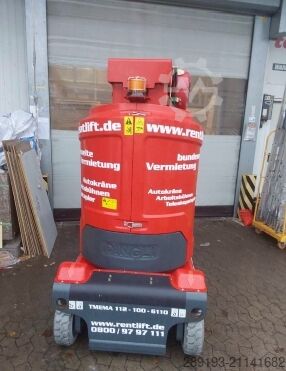 Telescopic mast lift MAGNI MJP 11.5 Elektro 11,20 m