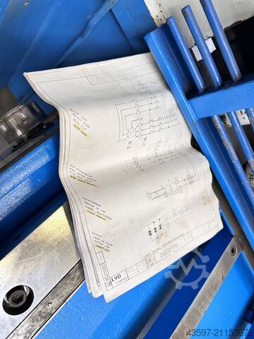 Hydraulische Tafelschere LVD HSL 3100 x 6,35mm