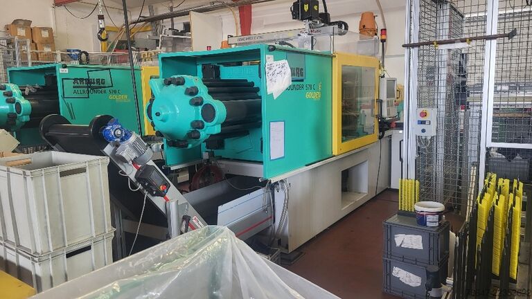 Injection molding machine Arburg 570 C 2000-800 GOLDEN EDITION