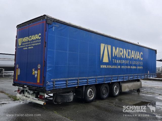 Open semitrailer with tarp Schmitz Cargobull Semitrailer Curtainsider Standard