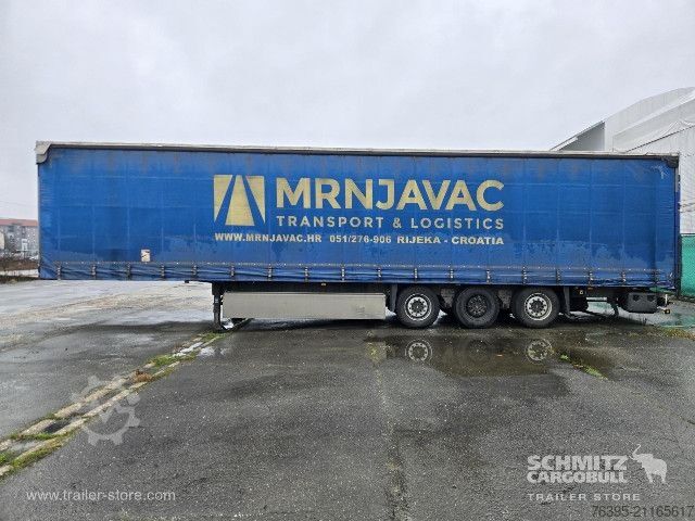 Open semitrailer with tarp Schmitz Cargobull Semitrailer Curtainsider Standard