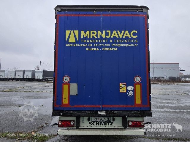Open semitrailer with tarp Schmitz Cargobull Semitrailer Curtainsider Standard