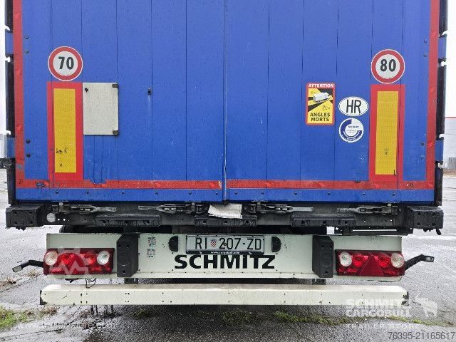 Open semitrailer with tarp Schmitz Cargobull Semitrailer Curtainsider Standard