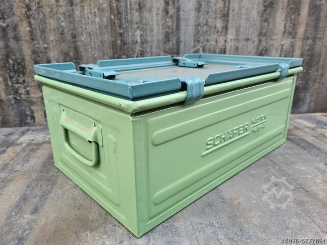 Verschlussdeckel Metalldeckel Deckel SSI Schäfer VD-14/6-A / / 520x320x35 mm/ passend für Stapelkasten Schäfer 14/6-A