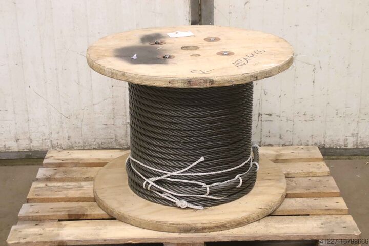 Kranseil Ø 22 mm 53 m GHD Görlitzer Hanf & Drahtseilerei 6x36WS-IWRC