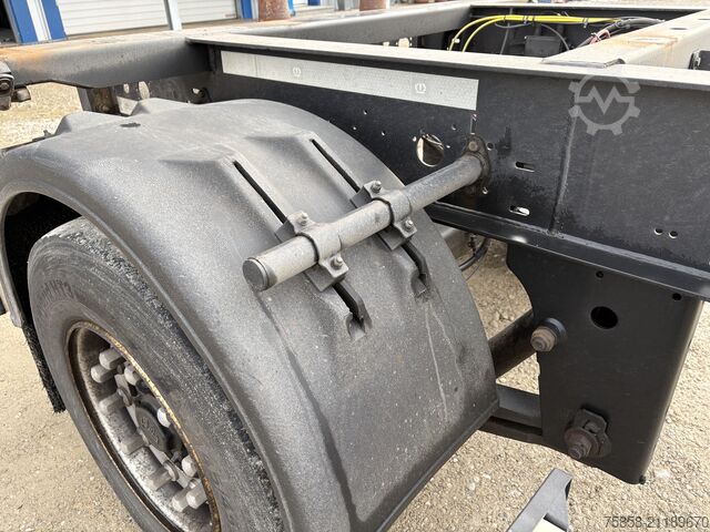 Anhänger-Wechselfahrgestell Krone Lafette Breitreifen 445 + langer Hub