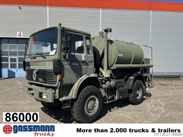 LKW mit Tankaufbau Renault Midliner S170 4x4, 6000l Wassertank