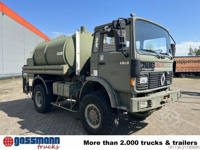 LKW mit Tankaufbau Renault Midliner S170 4x4, 6000l Wassertank