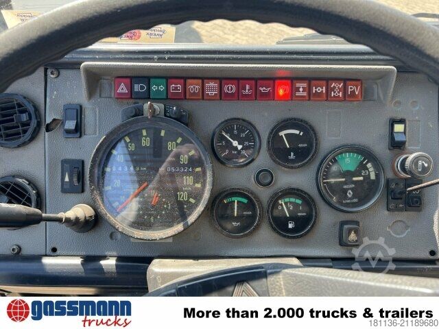 LKW mit Tankaufbau Renault Midliner S170 4x4, 6000l Wassertank