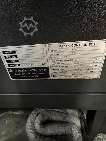 Gebrauchtes horizontales Bearbeitungszentrum MAZAK, Modell PFH 5800 MAZAK PFH 5800