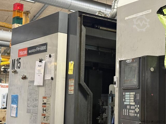 Gebrauchtes horizontales Bearbeitungszentrum, Fabrikat Mazak, Modell FH 6800 MAZAK FH 6800
