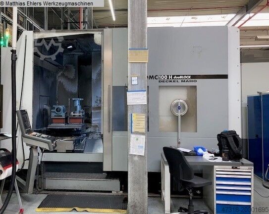 Milling machining centers - horizontal DECKEL MAHO DMC 100 H duoBLOCK