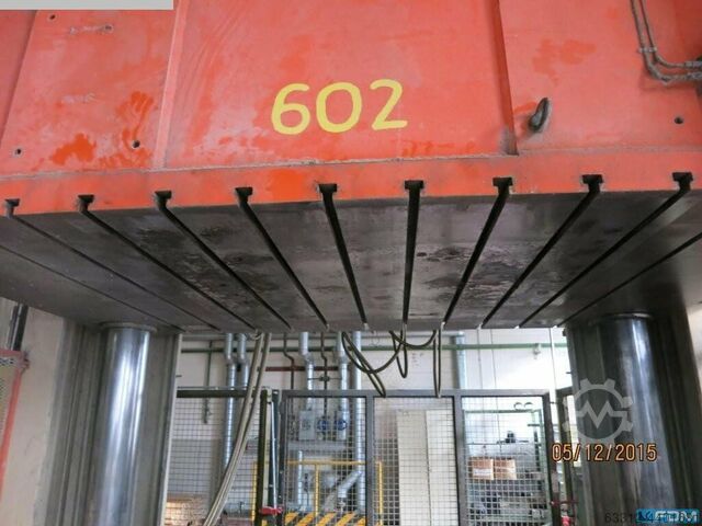 Four Column Press - Hydraulic Caronno 650 Tonnen Viersäulenpresse