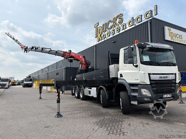 Crane DAF CF530 + FASSI F 820 RA 6X EXT.  +  JIB 6X EXT. ...