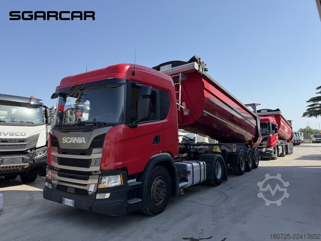 Tipper truck SCANIA RIBALTA