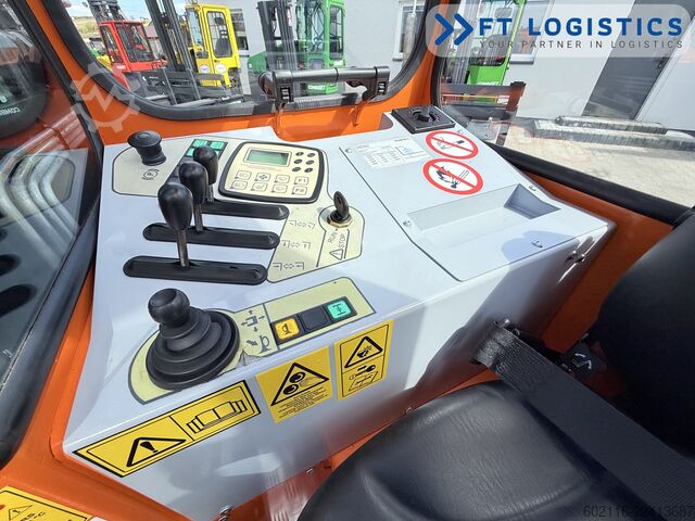4-way forklift Hubtex DQ40D DIESEL TRIPLEX 6500 FREE-LIFT TOP1