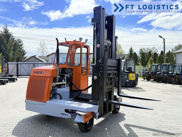 4-way forklift Hubtex DQ40D DIESEL TRIPLEX 6500 FREE-LIFT TOP1