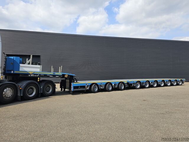 Low loader Broshuis 3+7 ABSD SL / EXTENDABLE