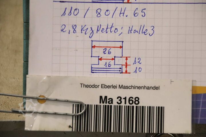 Wechselbacken unbekannt Breite 26 mm