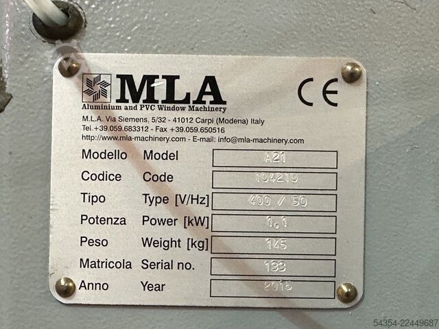 Profilfräse (Profile Router) MLA A21